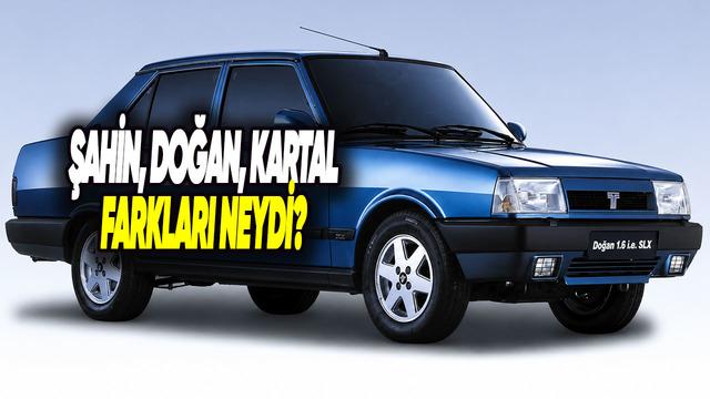 Tofaş Efsaneleri: Şahin, Doğan ve Kartal Arasındaki Farklar Nelerdi?