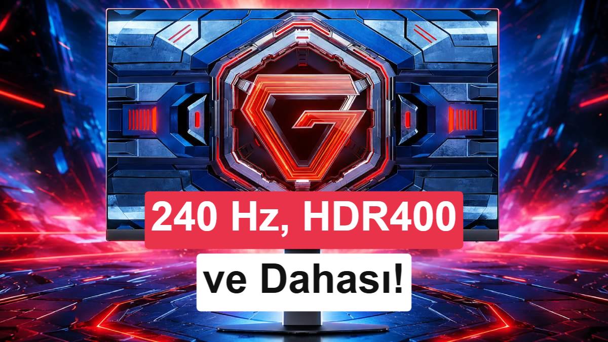 Xiaomi, 95 Dolar Fiyat Etiketli 240 Hz Oyuncu Monitörü G25i 2026'yı Tanıttı