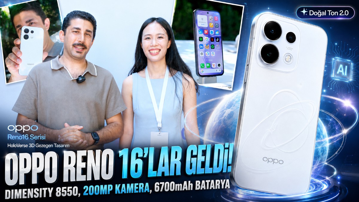 Oppo Reno 16 Tanıtıldı: Gelişmiş Kamera ve Yapay Zeka Özellikleri Neler Sunuyor?