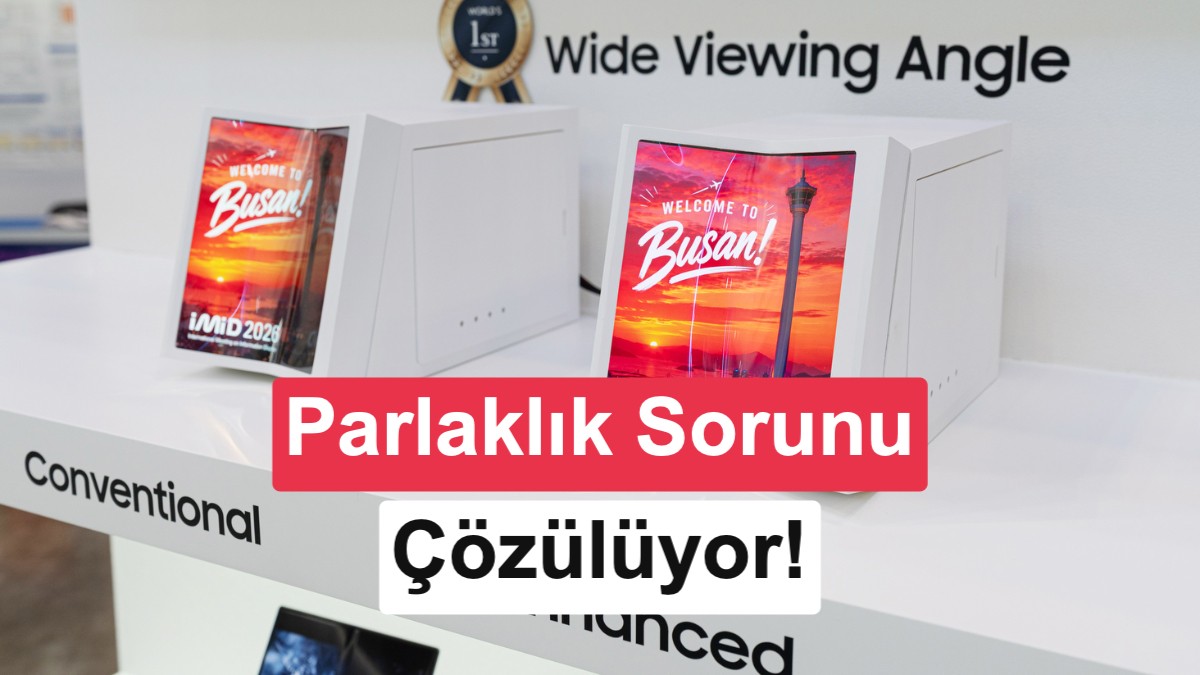 Samsung'dan Katlanabilir Ekranlarda Parlaklık Kaybını Çözen Yeni OLED Teknolojisi
