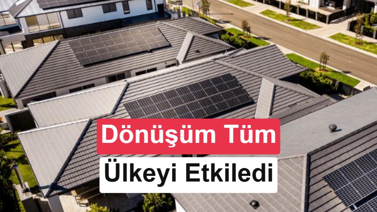 Avustralya'da Çatı Tipi Güneş Panelleri Elektrikli Otomobil Satışlarını Hızlandırdı