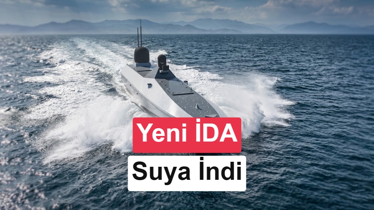 ASELSAN'ın Yeni Nesil Kamikaze İDA'sı TUFAN İlk Kez Suyla Buluştu