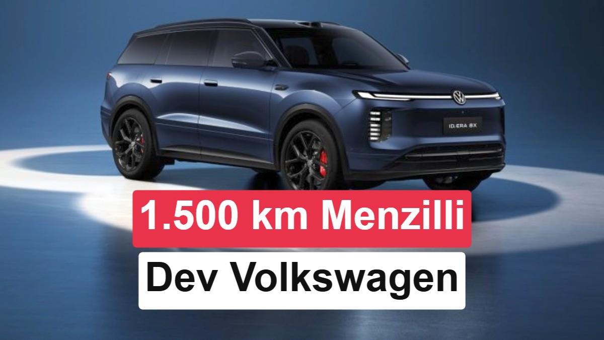 Volkswagen'den 1.500 Km Menzilli Yeni Dev SUV: ID.Era 8X