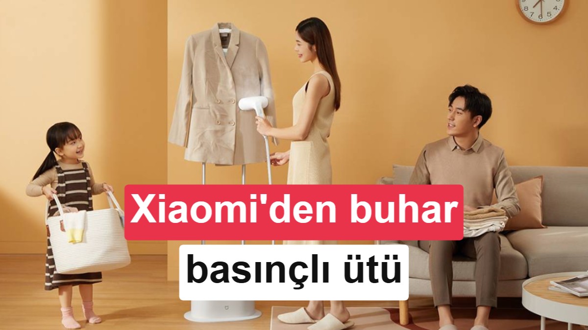 Xiaomi, Yeni Akıllı Buharlı Ütüsü Mijia Pressurized Steam Iron'ı Tanıttı