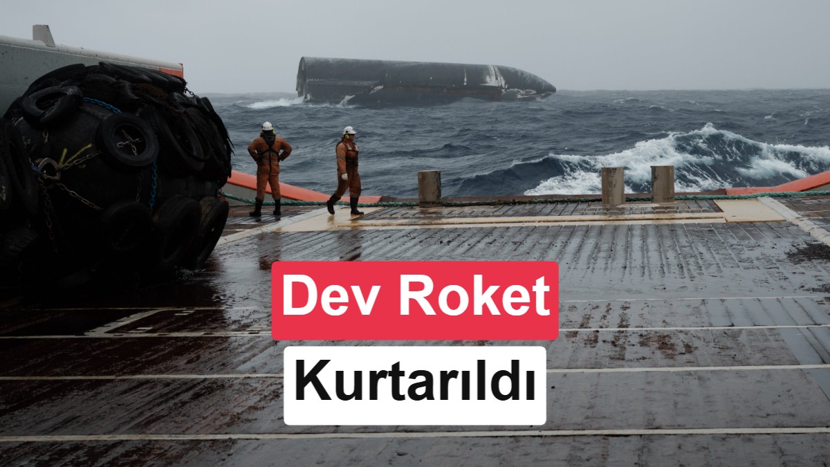 Elon Musk'ın Okyanusa İnen Dev Starship Roketi 24 Günlük Operasyonla Kurtarıldı