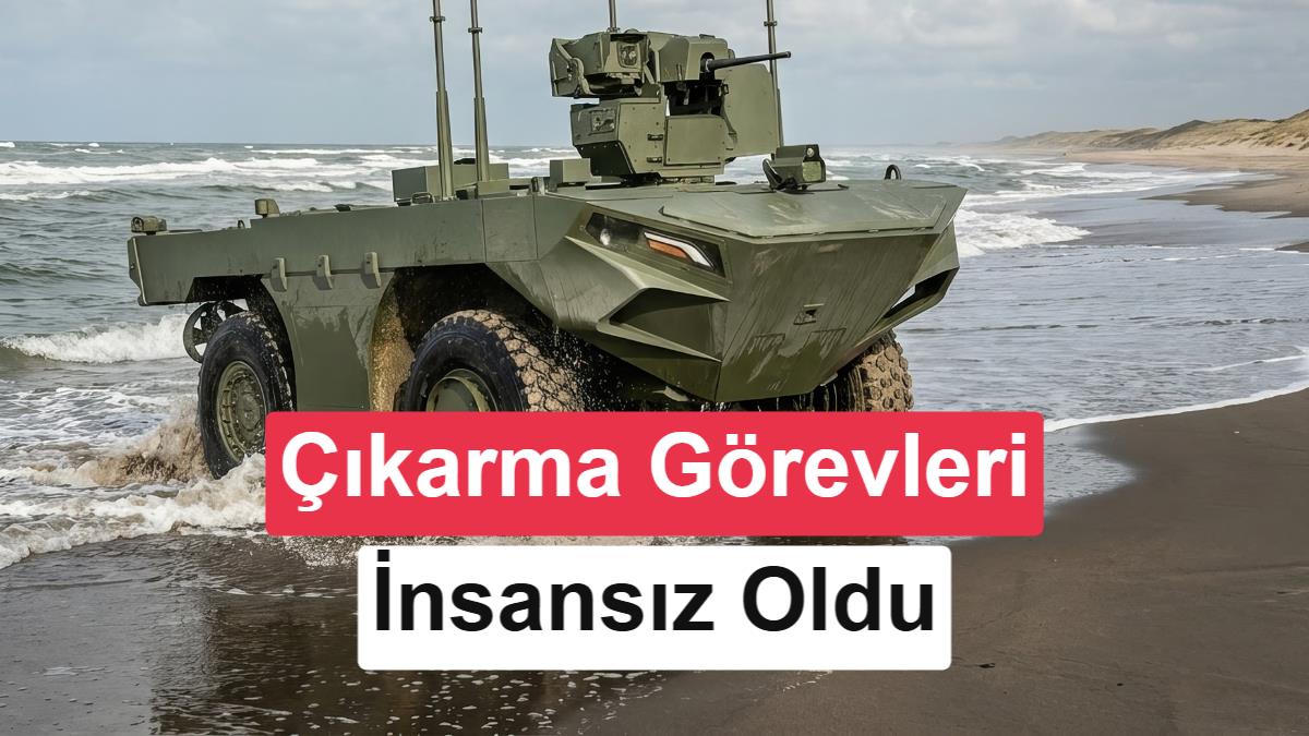 FNSS İ-ZAHA Tanıtıldı: Amfibi Harekâtlarda İnsansız Dönem Başlıyor