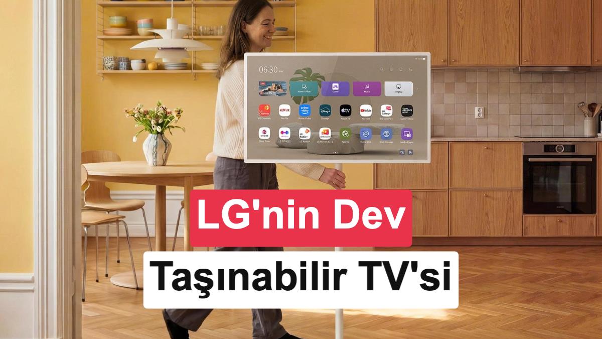 32 İnç 4K Ekranlı LG StanbyME 2 Max Türkiye'de: İşte Fiyatı ve Özellikleri