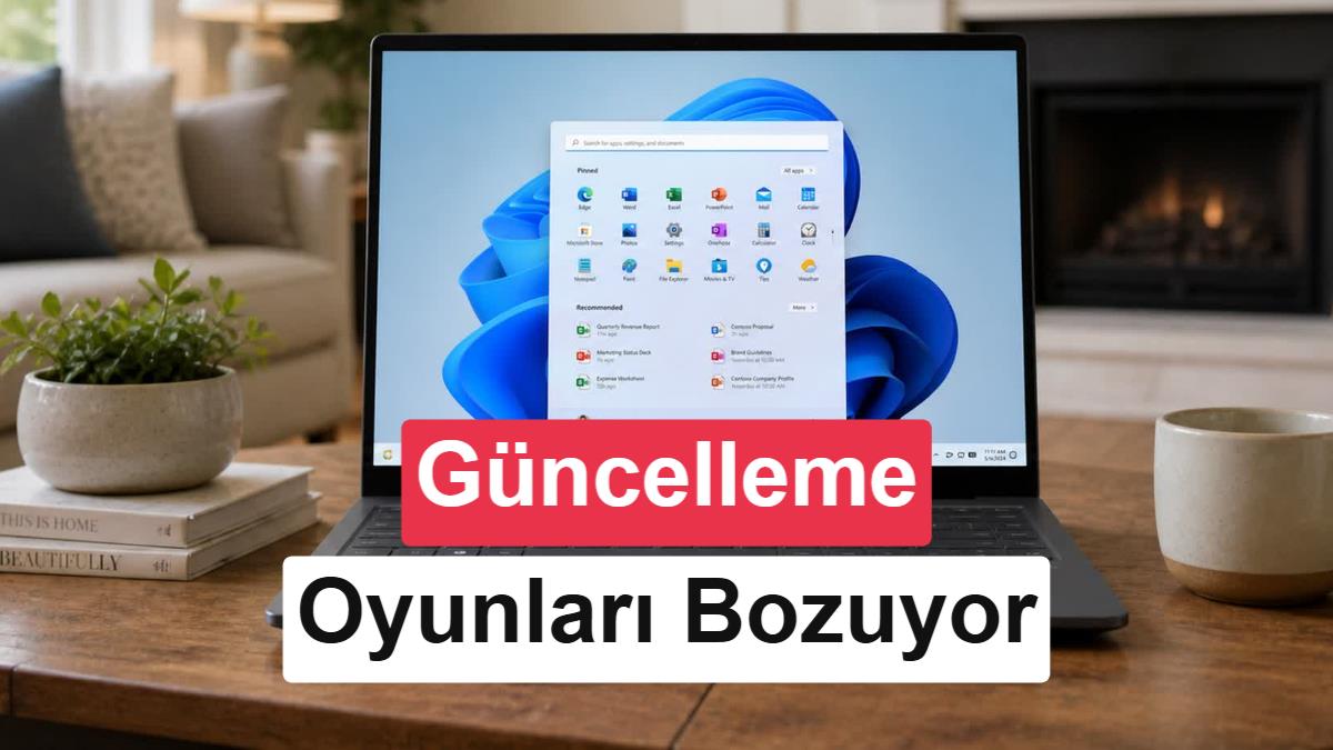 Windows 11'in Yeni Güvenlik Güncellemesi Oyunlarda Çökmeye Neden Oluyor