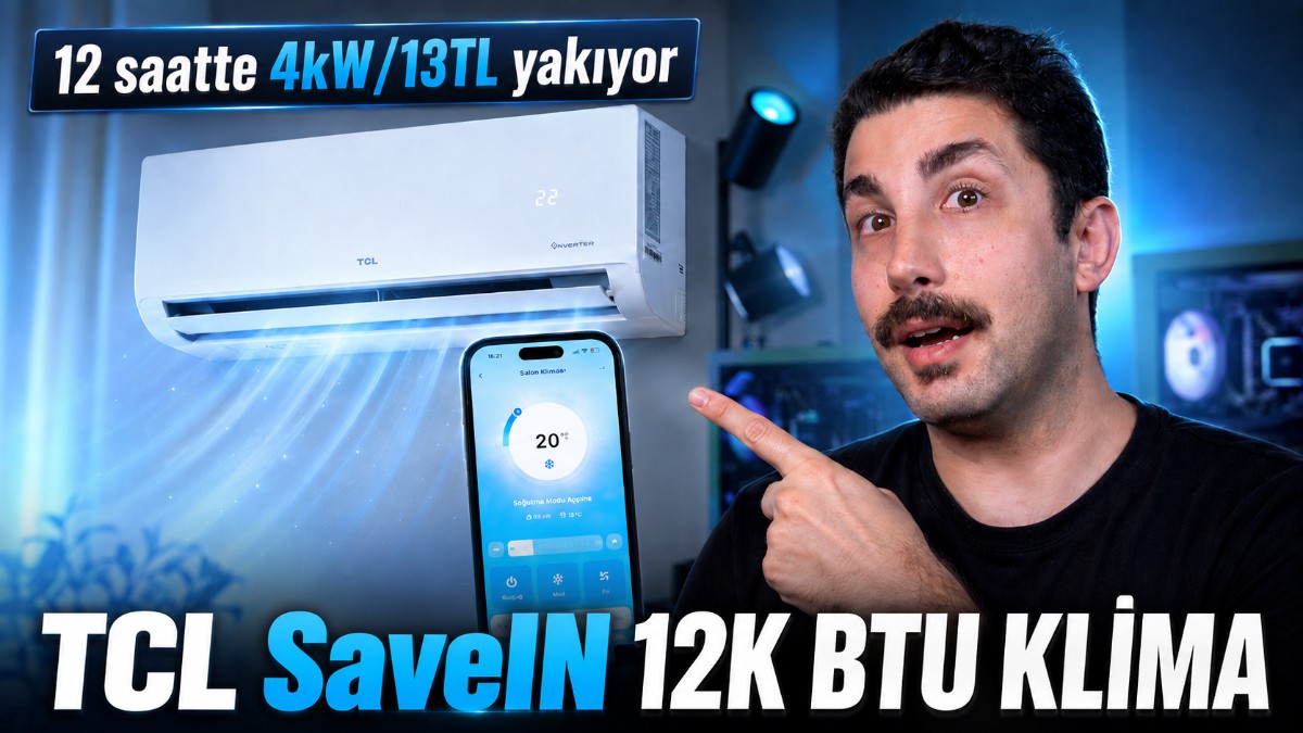 TCL SaveIN: İnverter Motorlu ve Akıllı Uygulama Destekli Yeni Nesil Klima