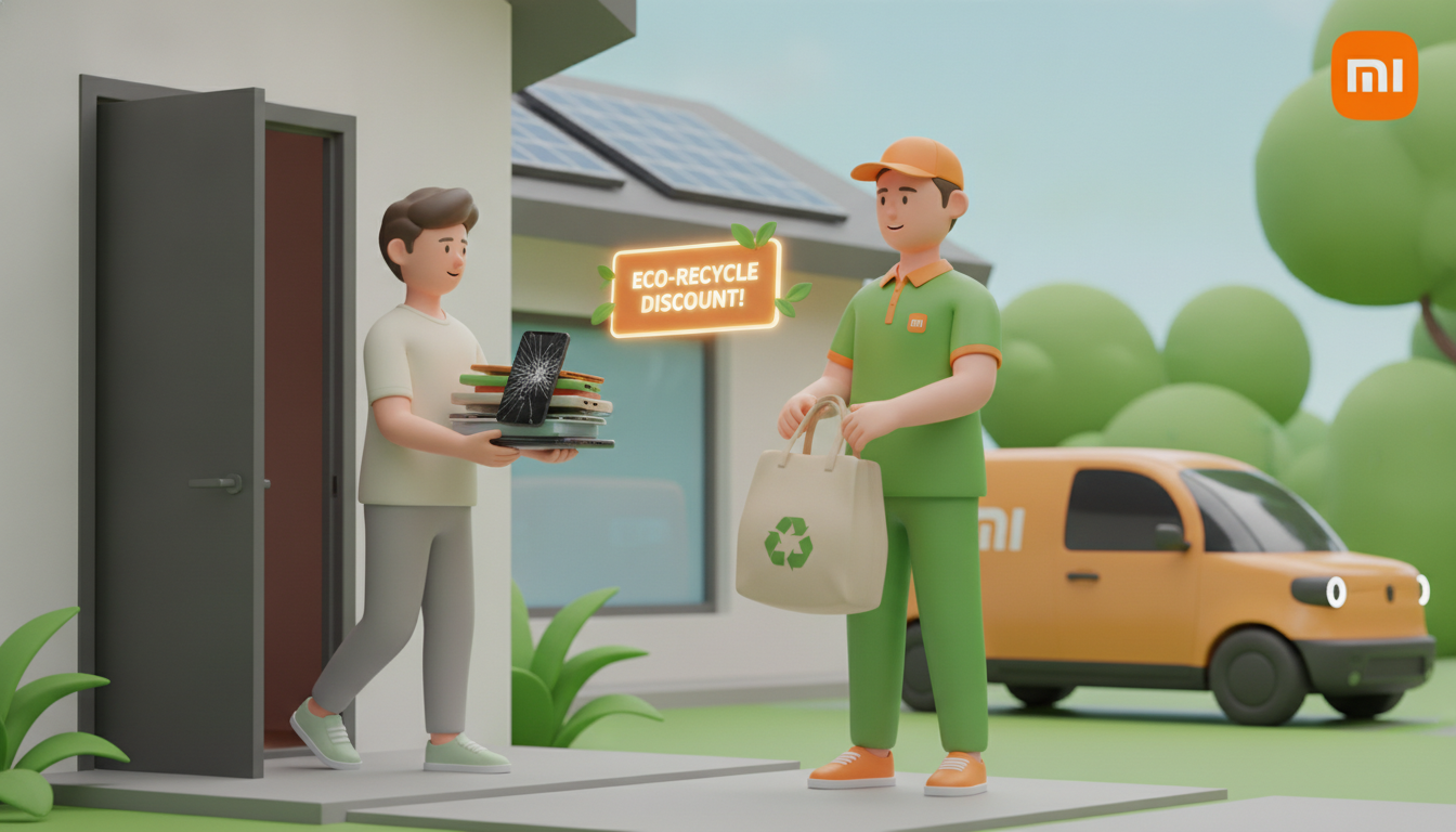 Xiaomi Türkiye'den Evden Teslim e-Atık Kampanyası: Eski Cihazlara İndirim Kuponu