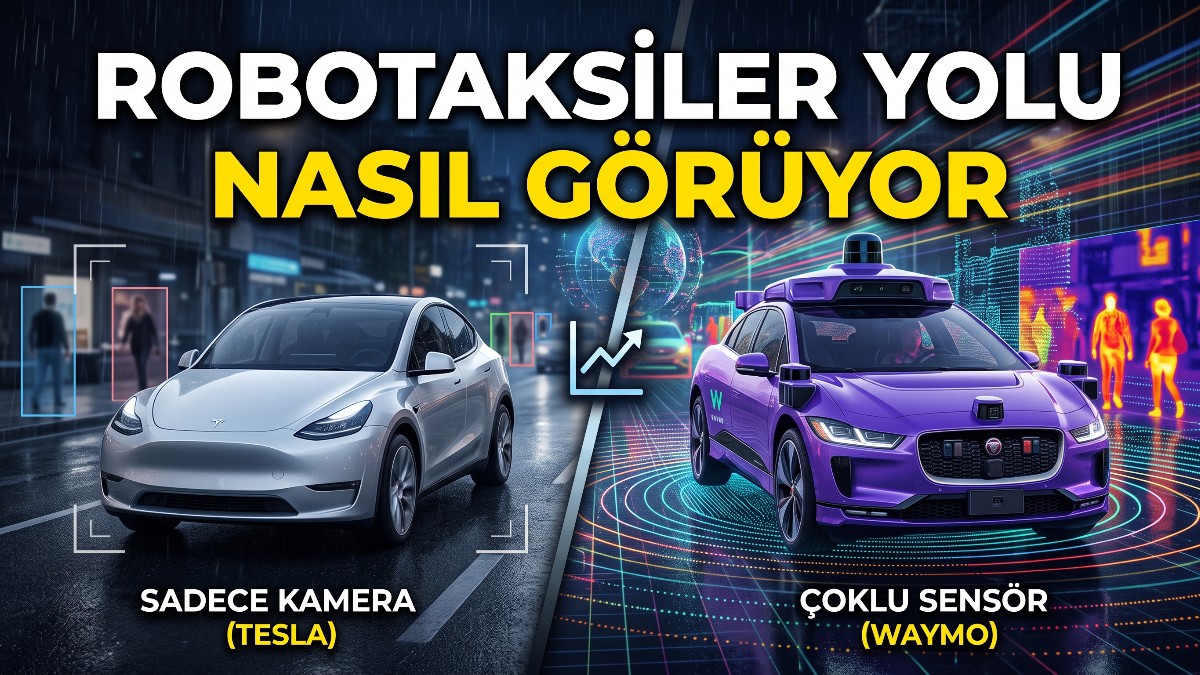 Robotaksilerin Sensör Teknolojileri: LIDAR, 4D Radar ve Togg'un Otonom Geleceği