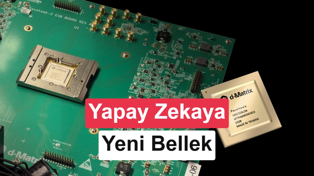 d-Matrix'ten Yapay Zeka Çiplerinde Bant Genişliği Sorununu Çözen Raptor 3D-DRAM Mimarisi