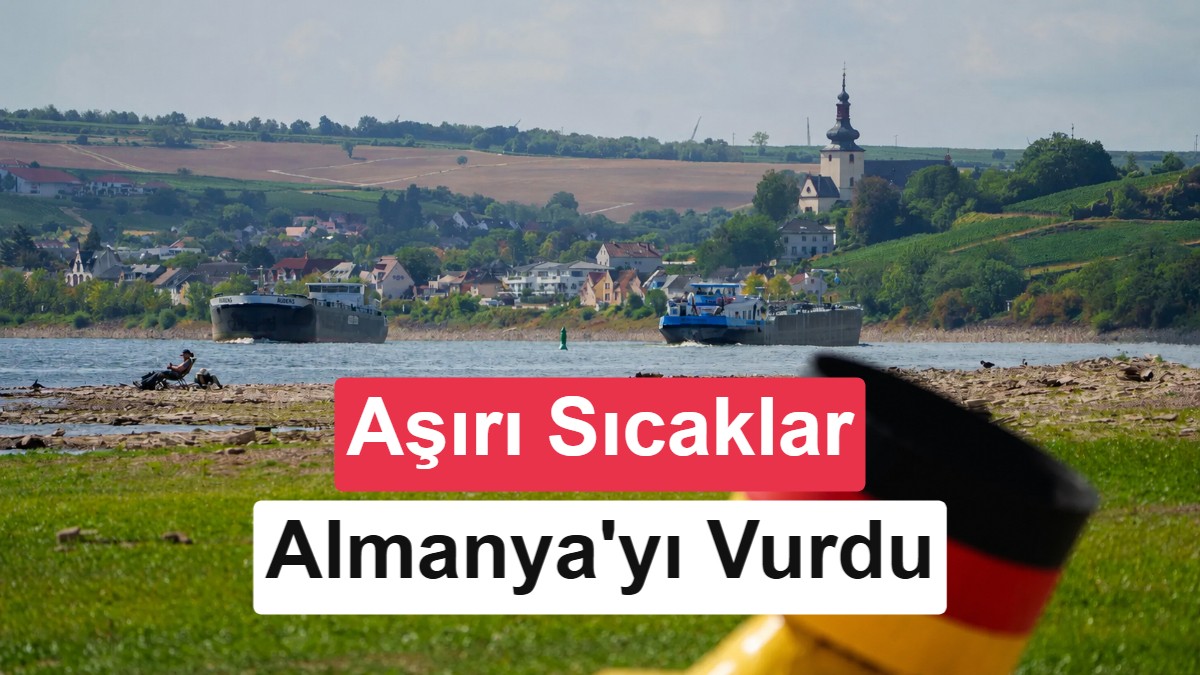 Almanya'da Aşırı Sıcakların Faturası Ağır Oldu: Ekonomiye 36 Milyar Euro Darbe