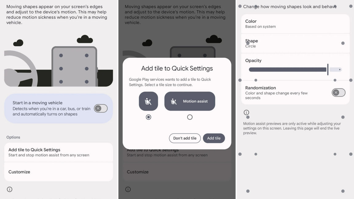Google'ın Araç Tutmasını Engelleyen Motion Assist Özelliği Android'e Geliyor