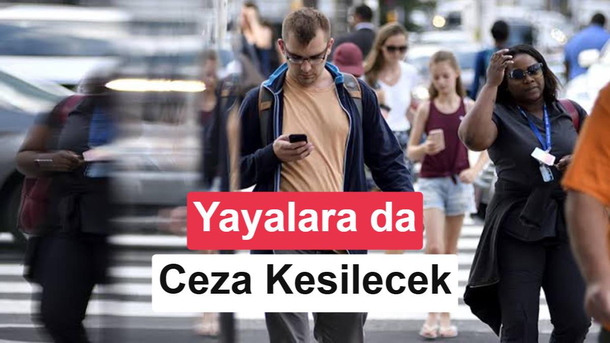 İtalya'dan Yeni Trafik Düzenlemesi: Karşıdan Karşıya Geçerken Telefon Kullananlara Ceza