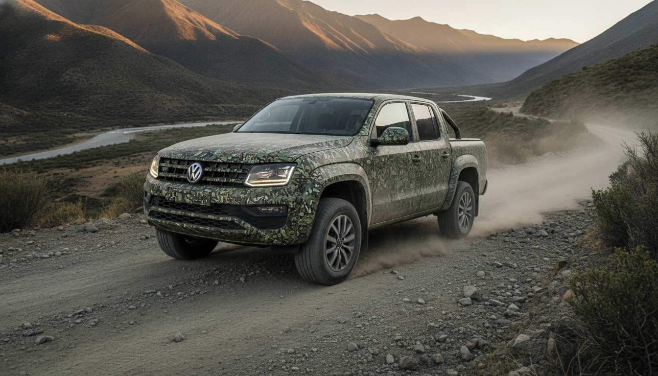 464 Beygirlik Yeni Volkswagen Amarok'un İlk Görüntüleri Paylaşıldı