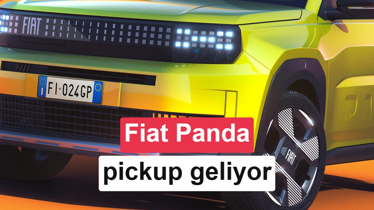 Fiat Panda Ailesine Yeni Pickup Katılıyor: Efsanevi Model Strada'nın Yerini Alacak