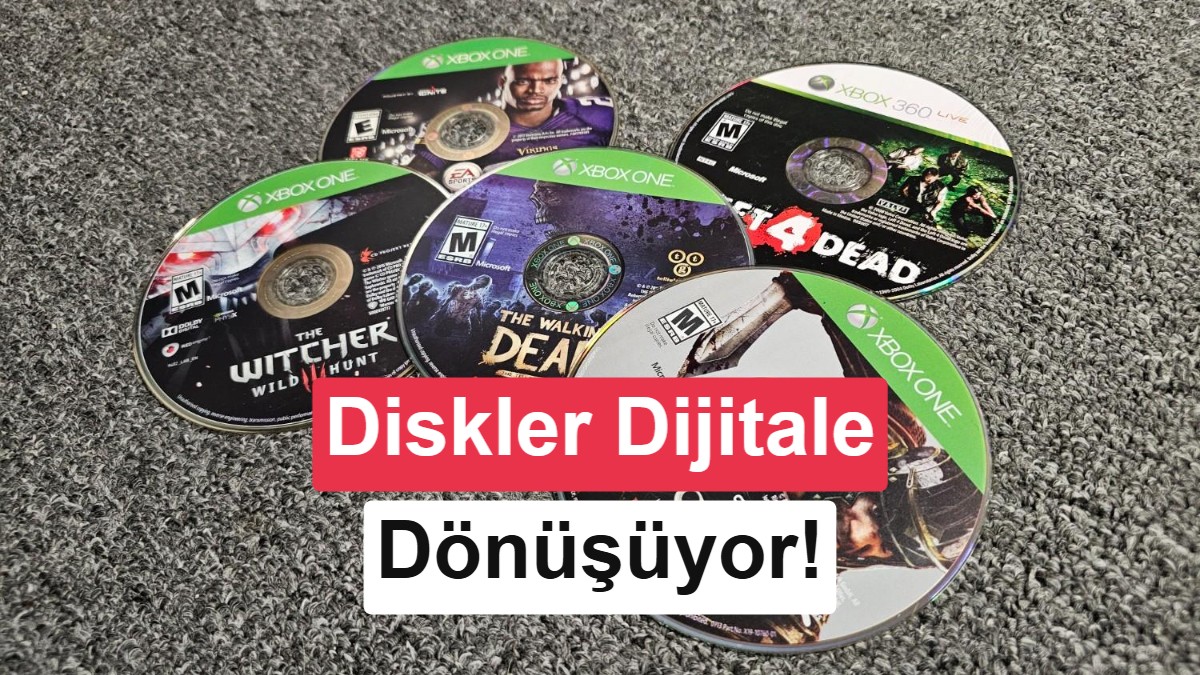 Microsoft Duyurdu: Xbox'ta Fiziksel Oyunları Dijital Lisansa Dönüştürme Dönemi Başlıyor