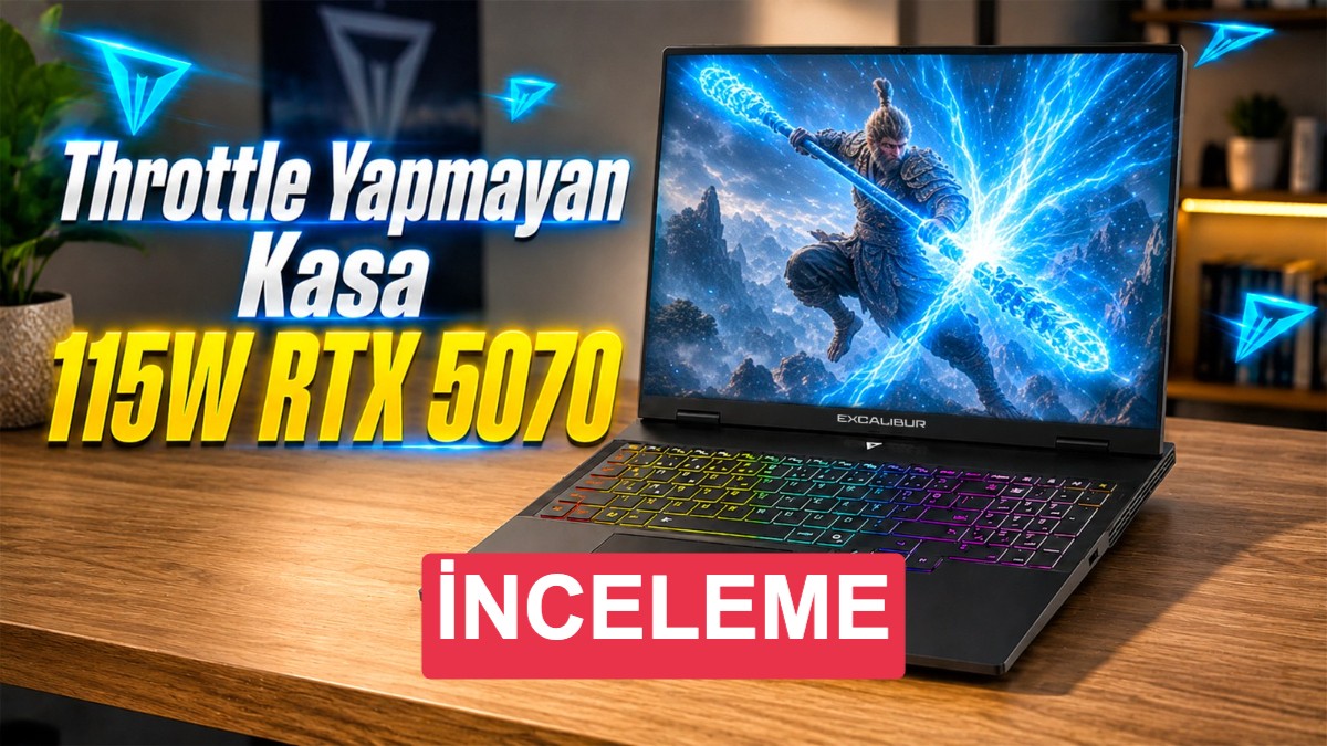 Casper Excalibur G915 İncelemesi: RTX 5070 ve Core i7 ile Yüksek Performans
