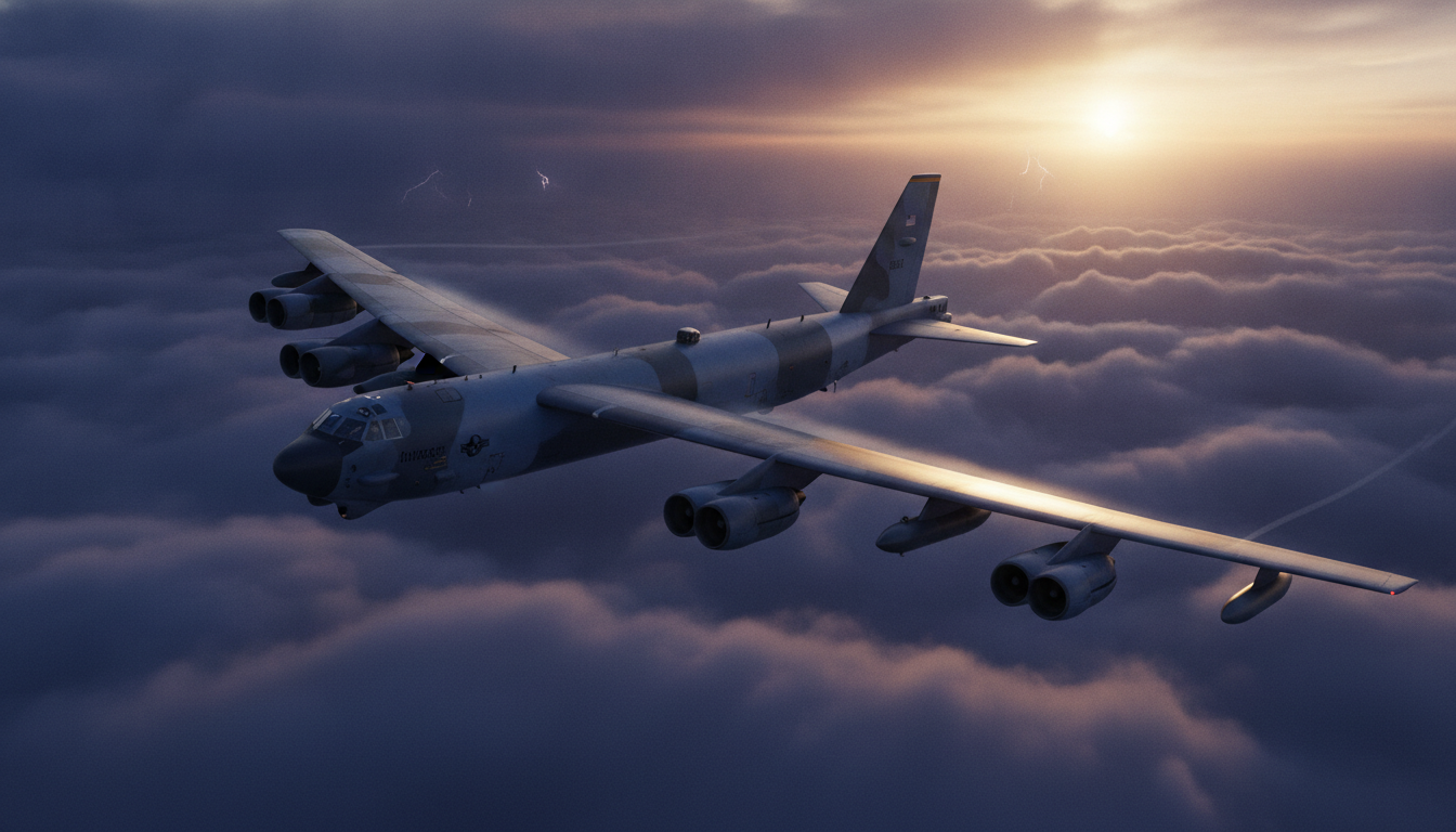 ABD'den B-52 Bombardıman Uçaklarına 163 Milyon Dolarlık Modernizasyon