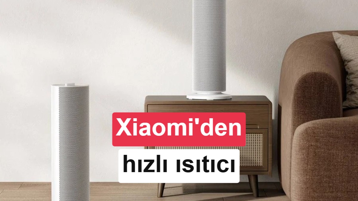 Xiaomi'den 3 Saniyede Isıtan Yeni Mini Isıtıcı: Mijia Graphene Heater C