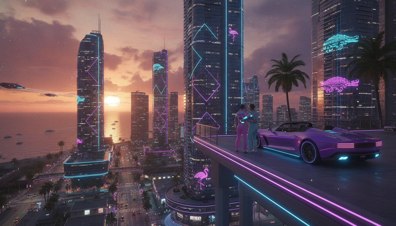 GTA 6'dan 27 Dakikalık Dev Oynanış Videosu: Vice City'ye Detaylı Bakış