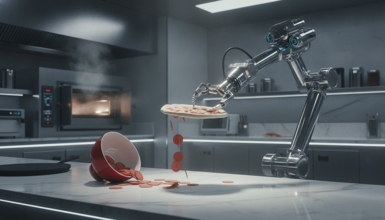 Robotlar Pizza Yapımında Neden Başarısız Oluyor? Gıda Otomasyonunun Zorlukları