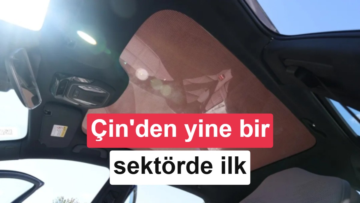 Hongqi'den Elektrikli Araçlar İçin Perovskit Güneş Paneli Tavanı