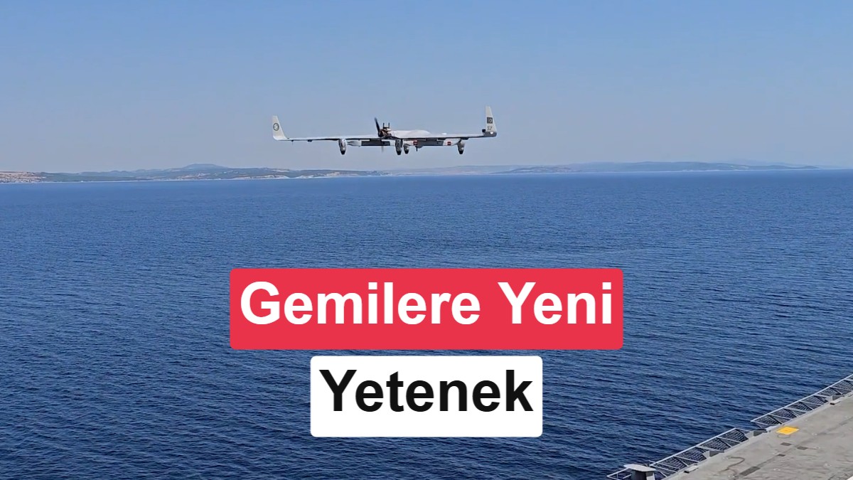 Bayraktar KALKAN DİHA, TCG Anadolu ve TCG Burgazada'da Başarıyla Test Edildi