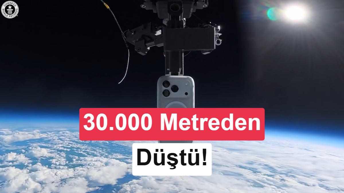 30 Bin Metreden Düşen iPhone 17 Pro Guinness Rekorlar Kitabı'na Girdi