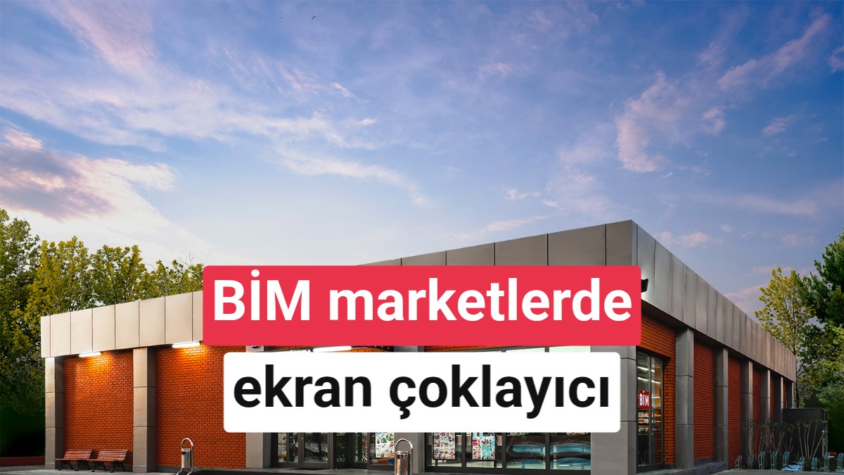 BİM'den Dizüstü Bilgisayarlar İçin Taşınabilir Ekran Çoğaltıcı