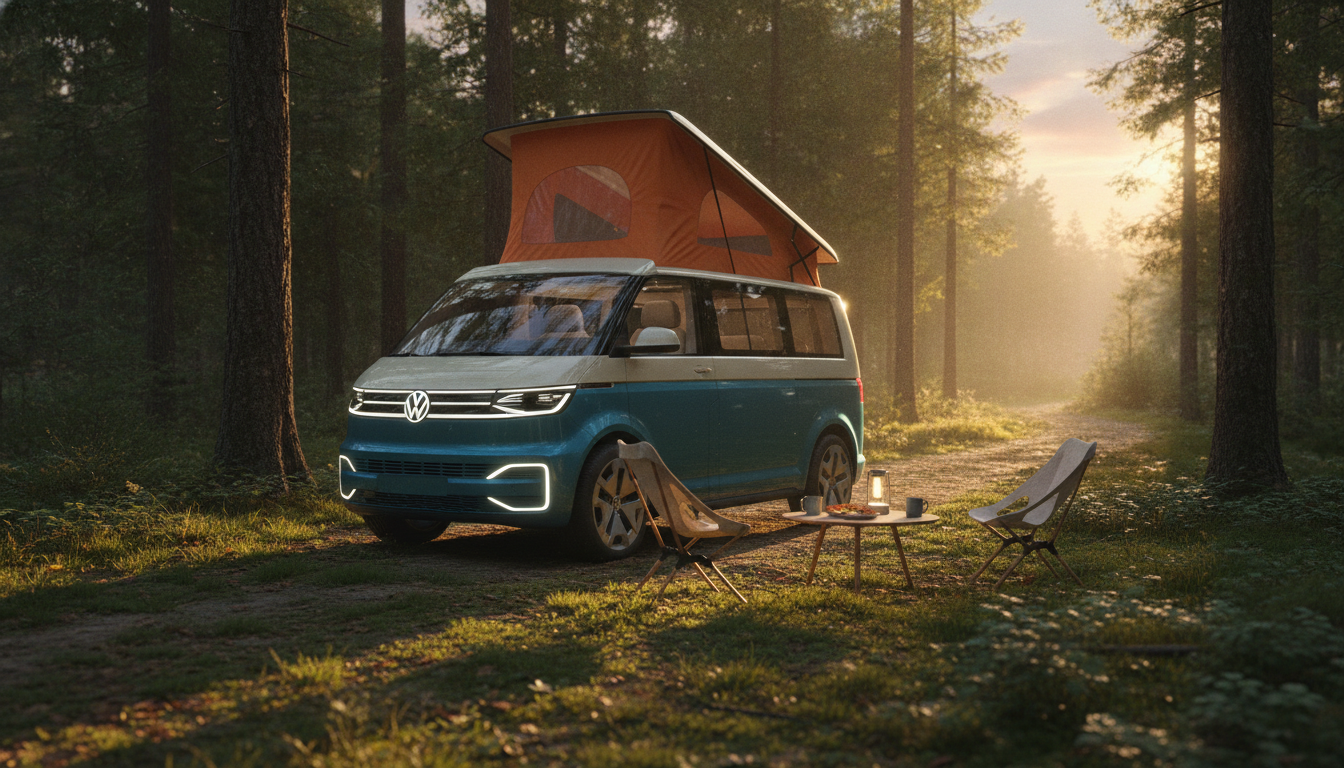 Volkswagen ID. California Cruise Tanıtıldı: Elektrikli Kamp Dönemi Başlıyor