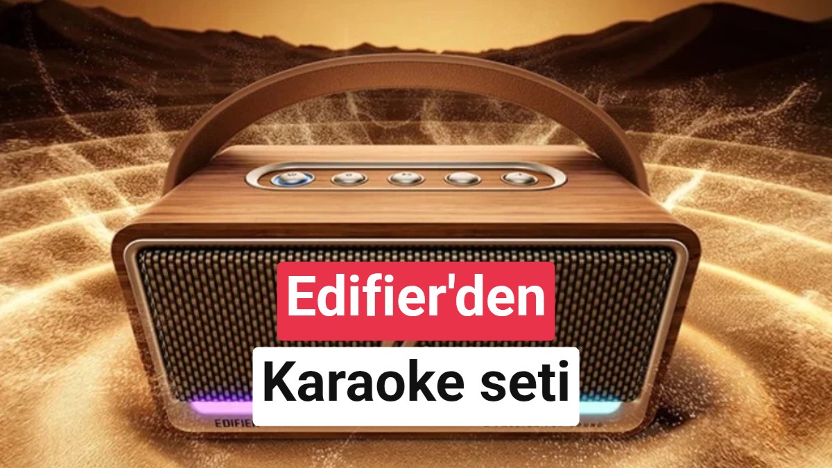 Edifier K200 Tanıtıldı: Retro Tasarımlı Yeni Nesil Karaoke ve Hoparlör Seti