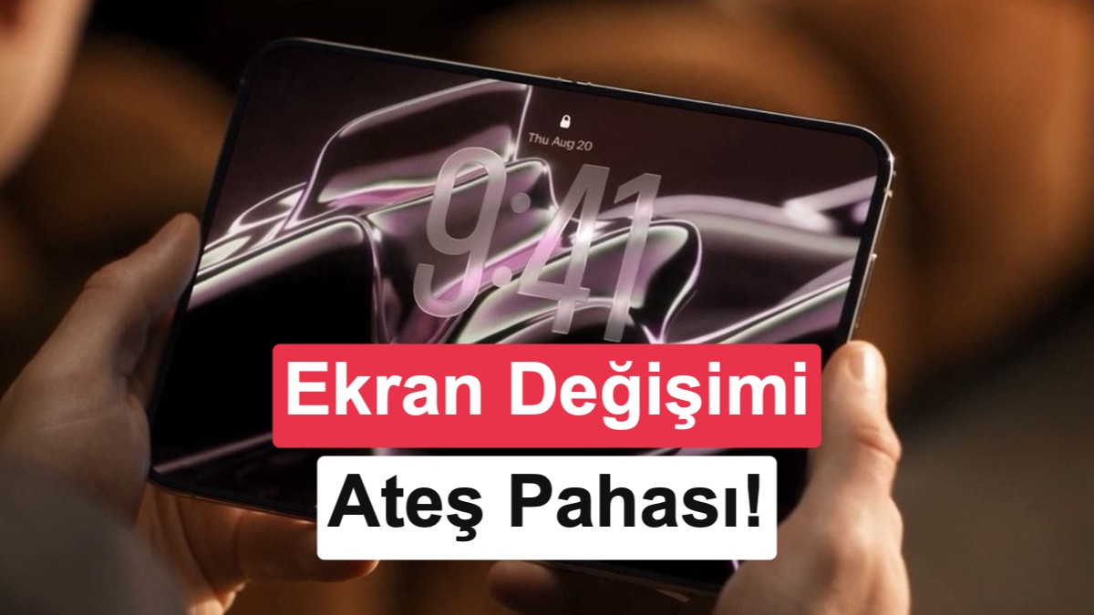 Apple'ın İlk Katlanabilir Telefonu iPhone Ultra'nın Ekran Onarım Maliyeti Sızdırıldı