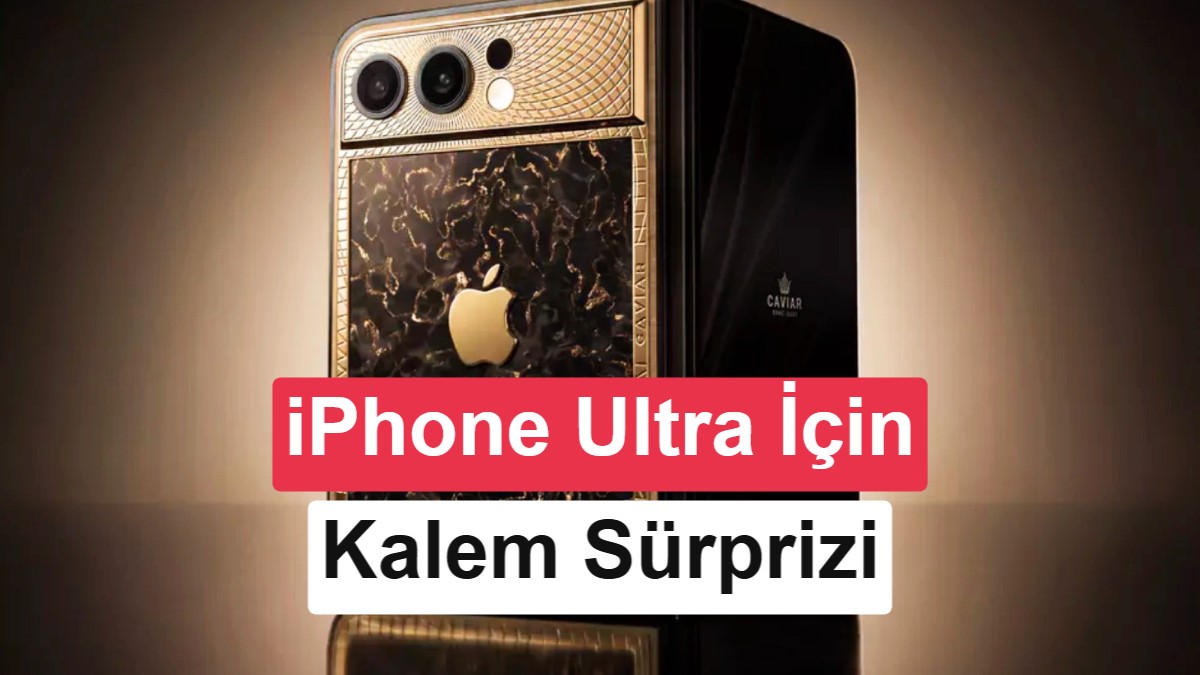 Apple, Katlanabilir iPhone Ultra İçin Özel Bir Pencil Geliştiriyor