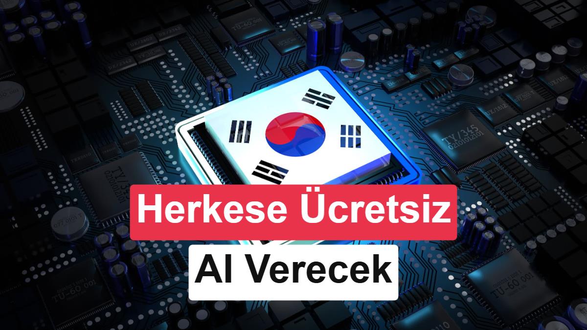 Güney Kore'den Tarihi Adım: Tüm Nüfusa Ücretsiz ve Limitsiz Yapay Zeka Hizmeti