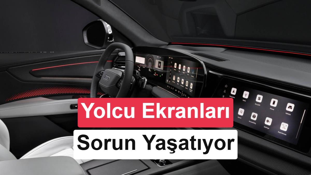 Otomobillerdeki Yolcu Ekranları Sınıfta Kaldı: Her Üç Kullanıcıdan Biri Hiç Kullanmıyor