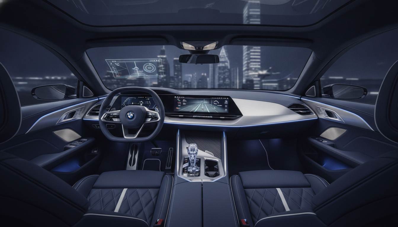 BMW'den Fiziksel Tuş Kararı: Yeni Nesil Sürücüler Dokunmatik Ekran ve Sesli Komut İstiyor