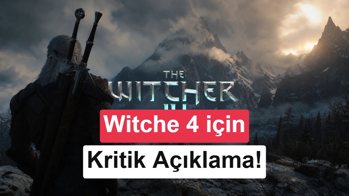 The Witcher 4 Geliştirme Sürecinde Yeni Dönem: Konsol Optimizasyonu Şart Koşuldu