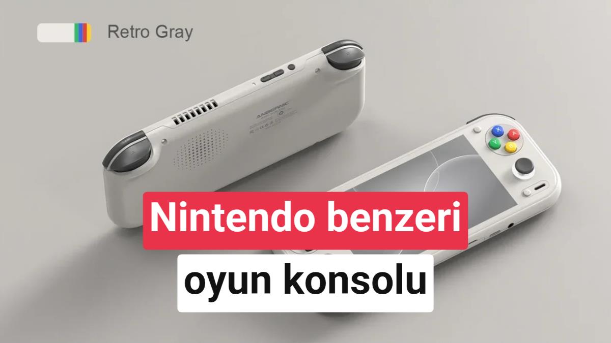 Anbernic, Nintendo Switch Lite Benzeri Yeni Retro Konsolu RG 55G1'i Duyurdu