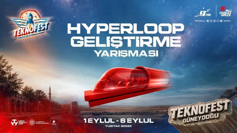 TEKNOFEST 2026: Geleceğin Ulaşım Teknolojisi Hyperloop İçin Final Heyecanı Başladı