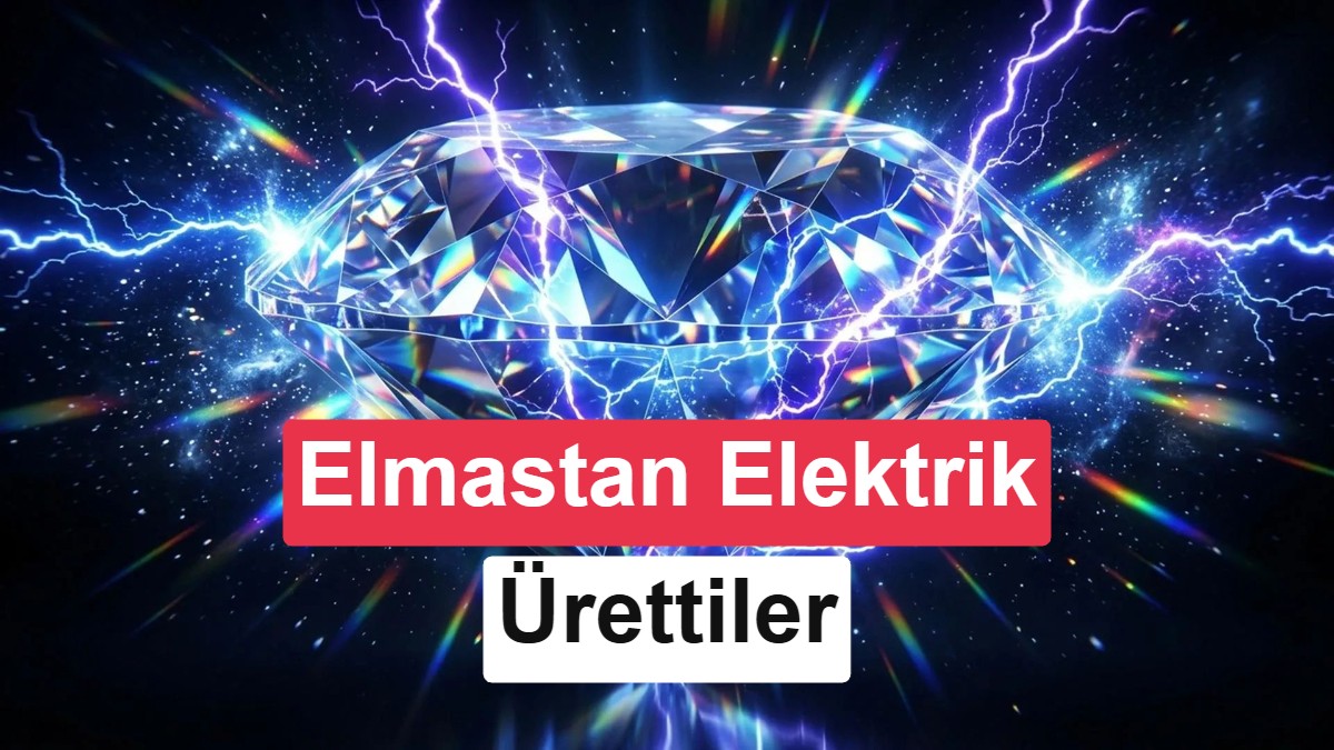 Elmasın Bilinmeyen Özelliği Keşfedildi: Büküldüğünde Elektrik Üretiyor