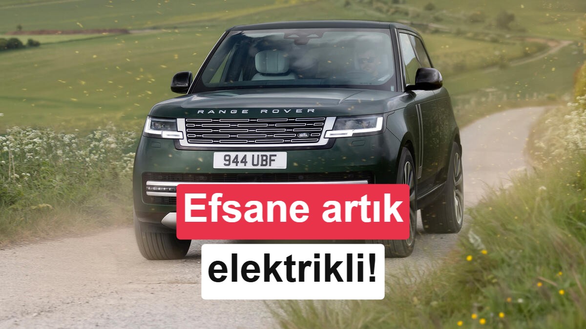Range Rover'ın İlk %100 Elektrikli Modeli Tanıtıldı: 600 km Menzil ve 550 Beygir Güç