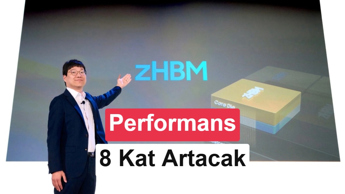Samsung Yeni Bellek Yol Haritasını Açıkladı: zHBM ile 8 Kat Performans Artışı Geliyor