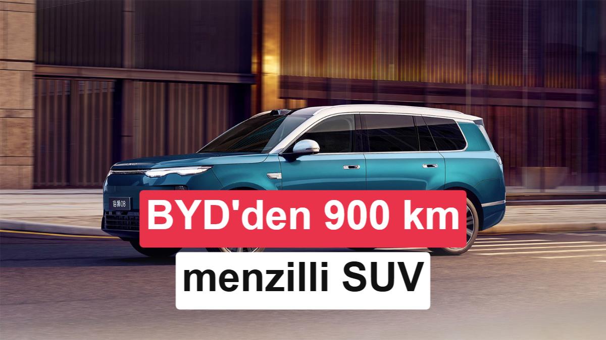BYD'nin Yeni Amiral Gemisi Sealion 08 Satışa Çıktı: 900 km Menzil ve 9 Dakikada Şarj