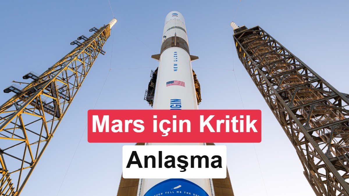 Jeff Bezos'un Blue Origin'i, NASA İçin Mars'a 700 Milyon Dolarlık İletişim Ağı Kuracak
