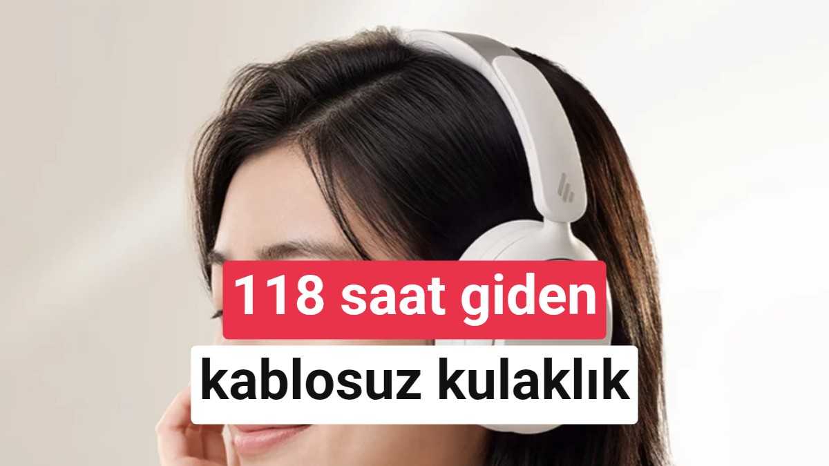 Edifier, 118 Saat Pil Ömrü Sunan Yeni W800NB Kablosuz Kulaklığını Tanıttı