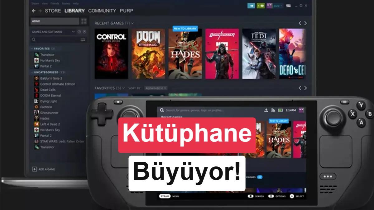 Steam Deck Kütüphanesinde Yeni Rekor: Uyumlu Oyun Sayısı 30 Bini Aştı