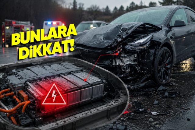 Elektrikli Araç Kazalarından Sonra Motor Neden Hemen Çalıştırılmamalı?