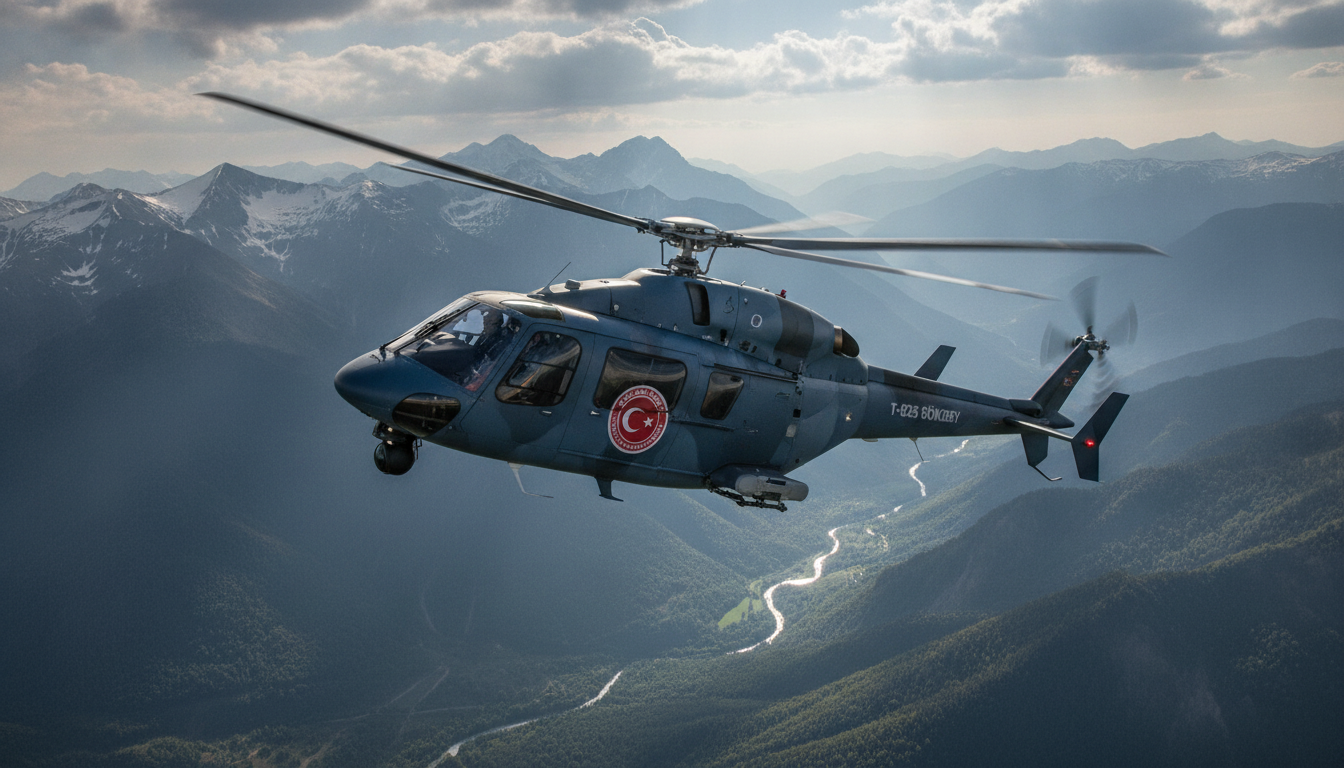 TUSAŞ'tan Emniyet Genel Müdürlüğü'ne İlk GÖKBEY Helikopteri Teslimatı